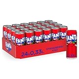 Fanta Strawberry & Kiwi - Mischung aus Erdbeergeschmack und exotischem...