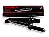 VIKING GEAR Rambo Messer John Rambo First Blood Part II Signature Edition Ink....