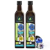 Sanus Natura Bio Schwarzkümmelöl 1000 ml (2x 500ml) ungefiltert kaltgepresst...