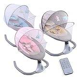 Babywippe, Elektrische Babyschaukel mit Musik,Elektrische Babywippe Monate...