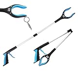 PEPE Mobility - Faltbare Greifzange mit Magnet, Drehbare Greifer, Abfallzange...