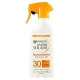 Garnier Ambre Solaire Schutzspray IP 30, hoher Schutz, Hydratation 24H,...