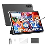 Blackview Mega2 12 Zoll Tablet Android 15,24GB RAM+256GB ROM,Dual 4G LTE+5G...