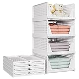 SNSLXH 5 Pack Stapelbar Schrank Kleiderschrank Organizer, Multifunktionale &...
