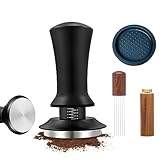 Delamiya Kaffee Tamper 51mm Set, Espresso Tamper Edelstahl Kaffeestampfer Set...