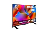 Toshiba 32QV2F63DG - QLED TV 32 Zoll (80 cm) - FHD 1920 x 1080 - DTS Virtual:X -...