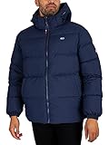 Tommy Jeans Herren Daunenjacke TJM Essential Winter, Blau (Twilight Navy), L