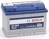 Bosch Automotive S4008 - Autobatterie - 74A/h - 680A - Blei-Säure-Technologie -...