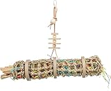 TRIXIE Naturspielzeug für Vögel zum Einhängen - aus Seegras, Holz und Papier...