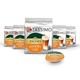Tassimo Kapseln Jacobs Typ Latte Macchiato Caramel, 5 x 8 Pads, 40 Kaffeekapseln