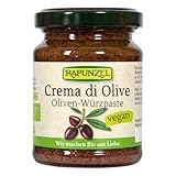 Rapunzel Crema di Olive, Oliven-Würzpaste, 1er Pack (1 x 120 g) - Bio