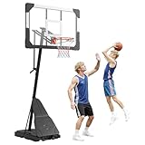 VEVOR tragbarer Basketballständer, 2,45 bis 3,05 m höhenverstellbarer...