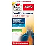 Doppelherz Sodbrennen akut + protect – Medizinprodukt bei Sodbrennen,...