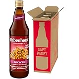 RABENHORST Sanddorn Muttersaft BIO 3er Pack (3 x 700 ml) - 100 % purer...