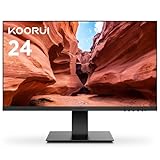 KOORUI 24 Zoll Monitor Full-HD, 75 Hz, 5ms, Eye Comfort, sRGB 99%...