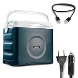 MEDION Thermoelektrische tragbare Kühlbox (25 Liter, Kühl- und...