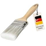 ORGAFLIX Lasurpinsel 60mm Premium - Kein Borstenverlust - Lasur Pinsel für Holz...