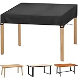 Tischplattenhülle Abdeckplane Tischplatte Schutzhülle 150x90x15 cm, 600D...