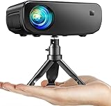 ELEPHAS 2024 Upgraded WiFi Mini Beamer, 15000 Lux 1080P HD Portable Beamer,...