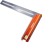 Presch Anschlagwinkel 300mm - Hochpräzise & Rostfrei - Innovatives Streichmaß...