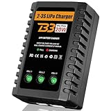 HTRC Lipo Ladegerät für 2-3S Lipo Akkus(7.4V-11.1V), 20W RC Ladegerät, Lipo...