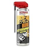 SONAX BIKE KettenSpray mit EasySpray (300 ml) Reinigt, Schützt & Schmiert,...