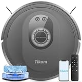 Tikom Saugroboter mit Wischfunktion 2 in 1, G8000 Max Staubsauger Roboter,...