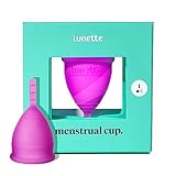 Lunette Menstruationstasse - Lila - Model 1 für leichte Blutung – (EN...