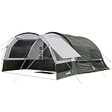 Skandika Tunnelzelt Indal 5 | Camping Zelt für 5 Personen, Panoramadach, mit...