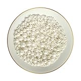 Miss Bakery’s House® Essbare Zuckerperlen – Weiß - 120 g – Dekorperlen...