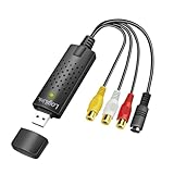 LogiLink VG0030A - USB 2.0-Audio/Video-Grabber, 3xCinch + miniDIN5 (S-Video)...