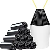 Toneco Müllbeutel 60L - MIT ZUGBAND - EXTRA BREIT & EXTRA STARK - 50 Beutel -...