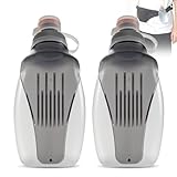 Mineup 2 Stück Trinkflasche Zum Joggen, 250ml Trinkflasche Klein, Wasserflasche...