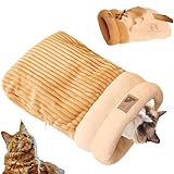 Ventouse Katzenschlafsack Cat Sleeping Bag für Winter: Weiche und Warme...