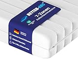 Betten-ABC - Matratze (KSP-500) - 90x200 cm (H3) - 7-Zonen Matratze aus...