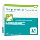 Ginkgo Biloba-1a Pharma 120 Mg Filmtabletten 120 stk