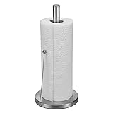 Haushalt International Küchenrollenhalter Edelstahl Küchenrolle Halter...
