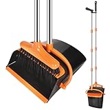 ​​​​KIMIGO Kehrschaufel​​,Besen und Kehrschaufel Set mit 123 cm...