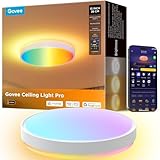 Govee Deckenlampe RGBIC 48.5W, Smart Led Deckenleuchte 4300lm Kompatibel mit...