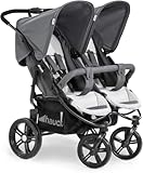 hauck Geschwisterwagen Roadster Duo SLX, Zwillingsbuggy ab Geburt bis 15 kg (ca....