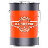 BEKATEQ Dachbeschichtung in Anthrazitgrau 1L Sockelfarbe, Dachfarbe für...