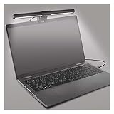 EMOS LED Laptoplampe 30 cm, 5,6 W Monitor-Lampe mit Clip-Halterung, 150 lm USB...