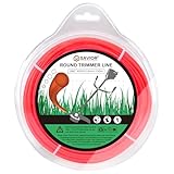 Savior Rasentrimmer Faden 2,0 mm x 150m Mähfaden Trimmerschnur Trimmerfaden...