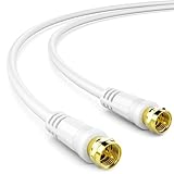 deleyCON 2m SAT TV Antennenkabel Koaxial Kabel HDTV 4-Fach Schirmung DVB-S...