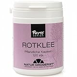 Natur Drogeriet – Rotklee Kapseln 400mg -120 Stück - Für den Wechseljahre -...