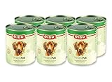 DIBO – PUR PANSEN (Pansen/Blättermagen), 6 x 800g-Dose, Reine Fleischdosen...