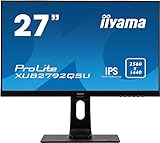 iiyama Prolite XUB2792QSU-B1 68,5cm (27') IPS LED-Monitor QHD (DVI, HDMI,...