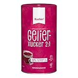 Xucker Gelierxucker 2:1 zuckerarmer Gelierzucker-Ersatz - Gelierzucker...
