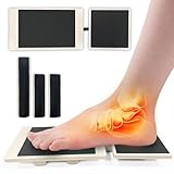 VEEKAY Einbeiniges Balance Board,Knöchel Fußtrainer Holz,Balance Pad...