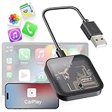 CarPlay Wireless-Adapter, 2024 Upgrade Wireless CarPlay-Adapter-Adapter wandelt...